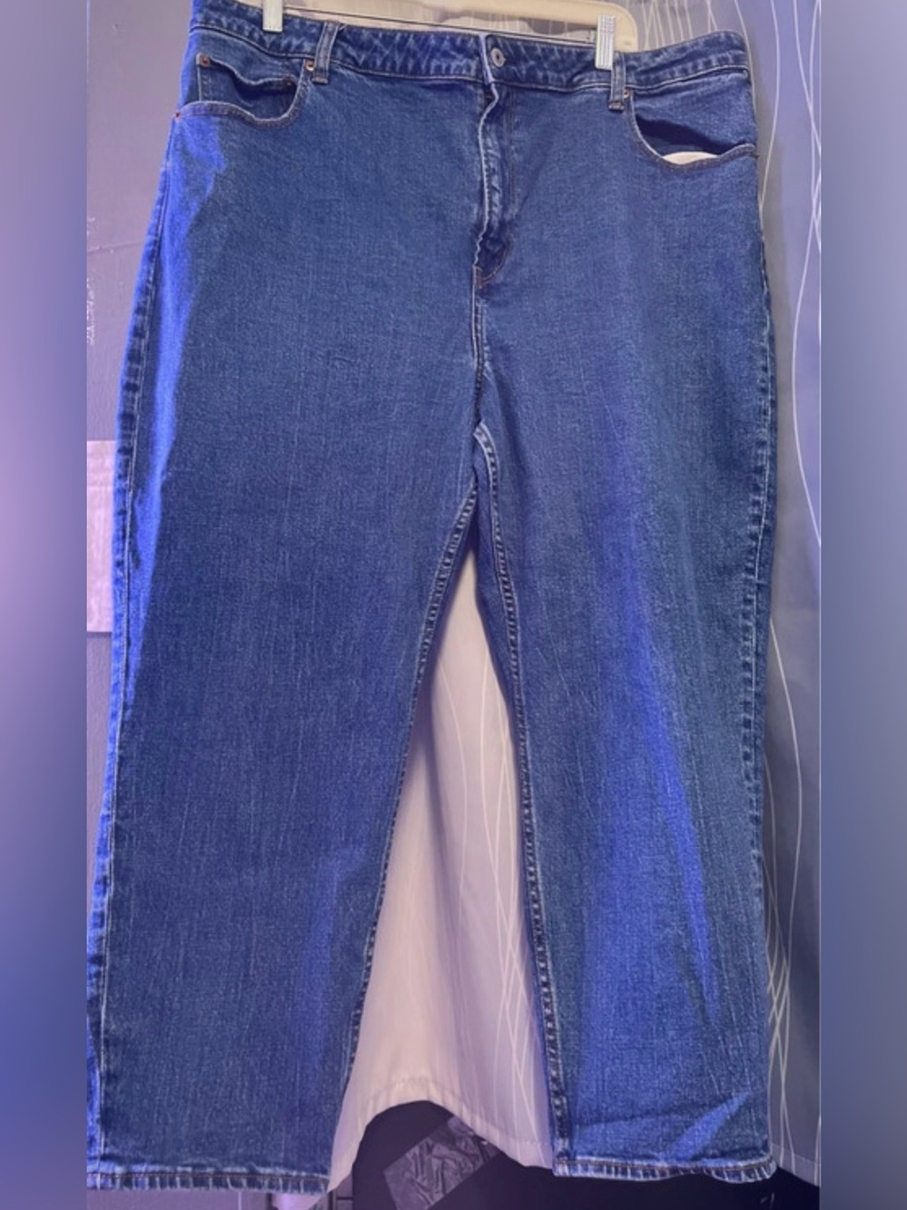 Abercrombie & Fitch Jeans Denim Light Blue Mom High Rise Pants Curvy